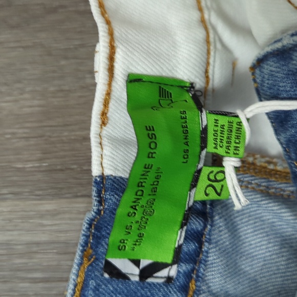 🌟RARE NWT Sandrine Rose Free People Two Sided Pants - Picture 5 of 9